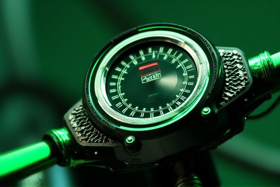 Dettaglio tecnico di uno scooter elettrico in officina