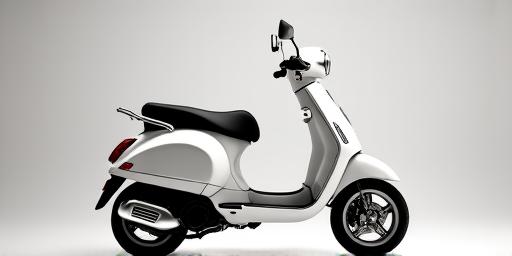 Stock scooter before customization